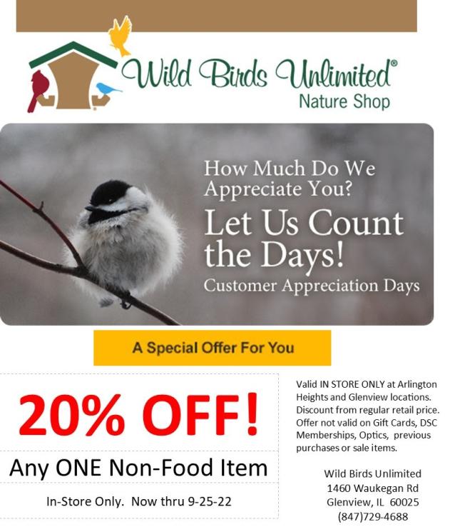 Wild Birds Unlimited - Nature Shop